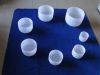 7 inch frosted crystal bowls for meditation practices