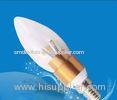 3 W 125LM LED Candle Light Bulbs , SMD 2835 led candle lamps for home