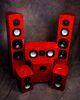 remote multimedia 5.1 home theatre speakers support DVD/PC/MP3/iPHONE