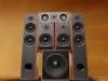 multimedia 5.1 home theatre speakers with USB/SD karaoke VFD Display