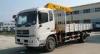 170HP Cummins 4x2 Dongfeng Kinrun DFL1120B Truck Crane