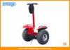 Red Off Road Segway Scooter , LCD Screen Standing Balance Electric Scooter