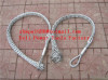 Non-conductive cable sock Fiber optic cable sock Pulling grip