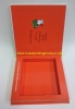 orange oblong folded gift boxes