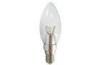 Low Energy E27 Led Candle Bulb 3W For Bedroom , 200LM - 260LM Milky White