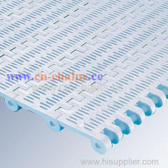 Series E80 Perforated Flat Top conveyor belt factory