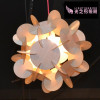 Lightingbird New Modern Pendant Lamp Wooden Hanging Lighting Chandeliers