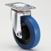 5 inches swivel elastic rubber casters