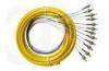 PVC, OM1, OM2 or OM3 Bundle Multi - Fiber Optic Pigtail for Video Transmission