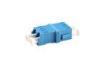 LC Fiber Optic Adapter , Singlemode Duplex , Short Flange Adapter for High Density Cabling
