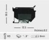 Universal Screw Terminal Block Connectors with solid wire 0.2 - 4 mm , IEC Standard