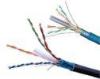 FTP Cat6a Ethernet Lan Cable With 4pairs 23AWG 0.58mm Solid Pure Copper