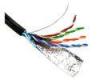 100Mbps 24AWG Waterproof FTP CAT5E Ethernet Lan Cable For Networking