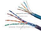 305M / Roll Ethernet Lan Cable 24AWG 0.5mm Solid Pure Copper ( Size And Color Can Be Customized )