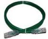 UTP CAT.6 Flexible Ethernet Patch Cables RoHS Complies Green Color New PVC Jacket