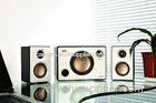 White / Black 2.1 Multimedia Speaker System with USB SD Port and FM Remote Control