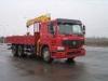 SINO TRUK 6*4 10 ton truck mounted crane