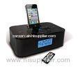 iphone dock speaker with alarm clock FM radio