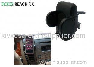 ABS / EVA OEM Stabilized Multifunctional Air Vent Car Holder Mounts for Mobile Phone iPod iPhone 4S
