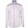 Women's Shirt/Office Shirt/Blouse/Business Shirt, 2 Layer Collar, 3 Buttons at Collar