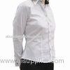 Ladies' Office Shirt, 100% Cotton, Work Shirt, Blouse, Double Cuffs, Women's Business Shirt