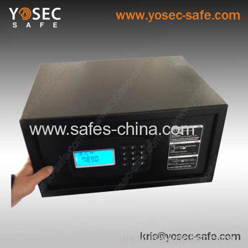 Electronic Hotel laptop safe with illuminated light