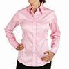 Women's Shirt/Office Shirt/Work Shirt/Blouse/Business Shirt, Made of 100% Cotton, Double Cuffs