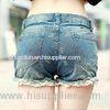 2014 Summer Women Slim High Waist Jeans Denim Tap Short Hot Pants