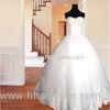 Spring Lace flower Ball Gown Wedding dress / halter Strapless wedding gowns