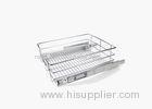 Kitchen pull basket, pull basket, wire basket, storage basket