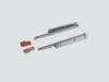 Gavanized Steel Mini Undermount Drawer Slides Bottom Mounted For Cabinet