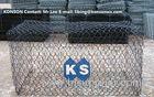 Galvanized Or PVC Coated Hexagonal Stainless Steel Galvanized Gabion Boxes 2x1x1M