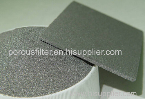High Precision Sintered Titanium Microporous Filter