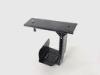 Stainless steel office Computer tower holder , Height width adjustable