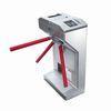 Time Attendance Vertical Tripod Turnstile Intelligent With NA Drive Motor