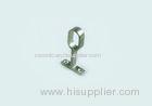 Oval tube flange Wardrobe Interior Fittings , wardrobe rail holder