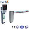 Aluminum Alloy Straight Barrier Gates , Parking Toll Collection System