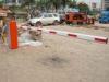 Traffic Straight Barrier Gates , CE RFID Aluminum Alloy Control Barrier