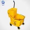 Custom 36L Mop Bucket With Wringer For Home , Multi Functional Mopping Trolley