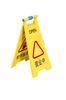 ABS Plastic OPEN Caution Sign Boards Stand for Shop / Retail Store