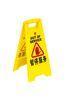 Custom made Durable PP / ABS Out Of Service Caution Board 32*22*64cm