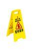 Custom made Durable PP / ABS Out Of Service Caution Board 32*22*64cm