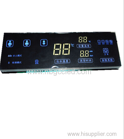 LED full color display for the water heater 140*45 *10mm