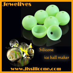 6-earth-shape inside silicone ice ball maker wholesale
