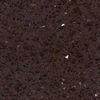 Flooring Tiles Solid Surface Artificial Quartz Stone kitchen countertop with Brown Mirror