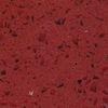 Customized Engineered Artificial Quartz Stone for bathroom , Red Mirror
