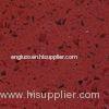 Customized Engineered Artificial Quartz Stone for bathroom , Red Mirror