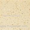 Solid Surface Beige Mirror Artificial Quartz Stone Slab Countertop for kitchen