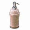 Champagne Marble Liquid Soap Dispenser, Measures 3 1/2 x 8 3/4-inch, Comes in Fluted Style