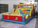 Exciting Inflatable Rock Climbing Wall , Shopping Mall Mountain Customized